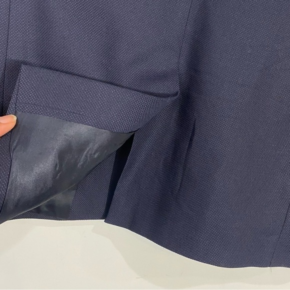 COS Navy Slim Fit Blazer - Picture 7 of 12